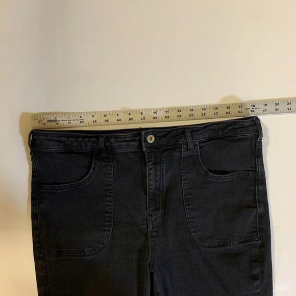 Anthropologie Pilcro Women's The Icon Mid-Rise Stretch Flare Jeans Size 34 - Picture 12 of 15